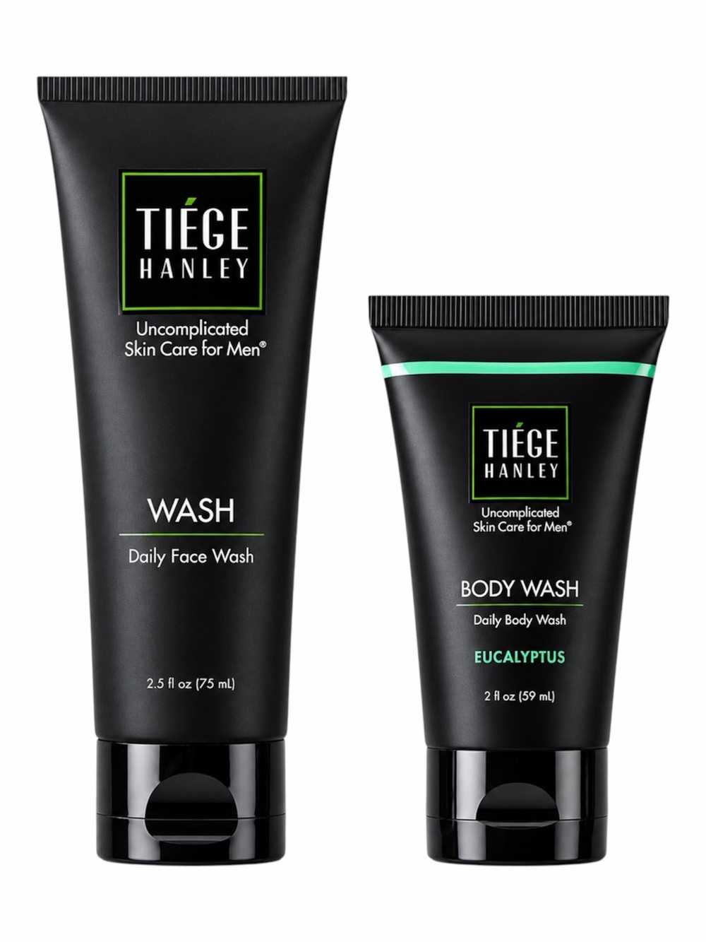 TIEGE HANLEY SKINCARE FOR MEN 2PC SET - BRAND NEW